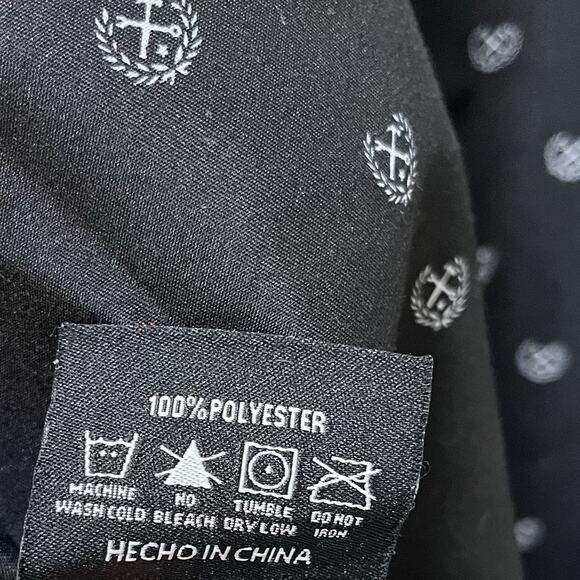 Dixxon Flannel Co Mens Lucky 13 Short Sleeve Button Up Shirt Size 3X Black - Picture 6 of 7